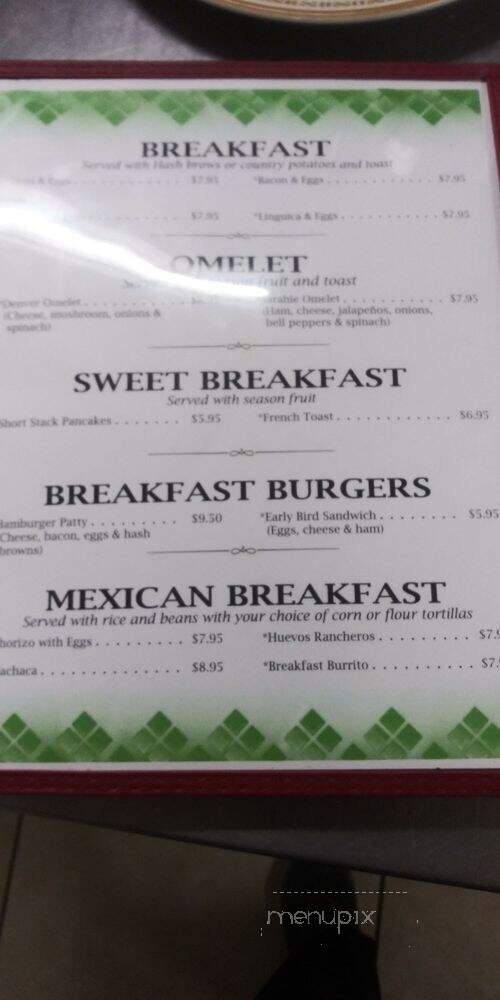 Red Top Restaurant - Chowchilla, CA menu_pic