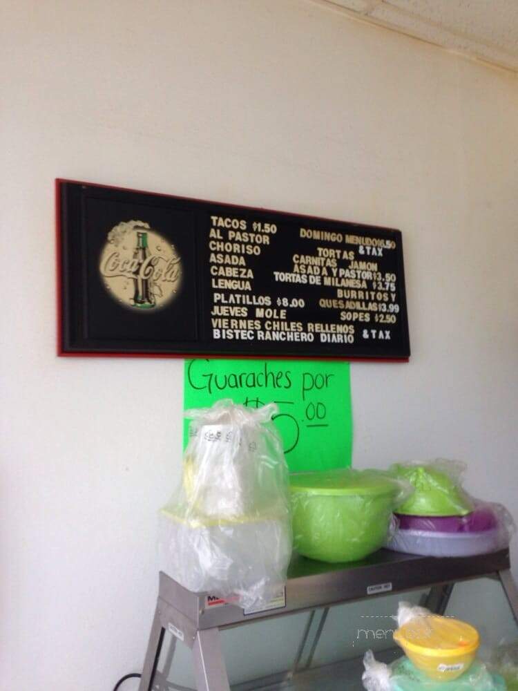 Taqueria Las Fuentes - Greenfield, CA menu_pic