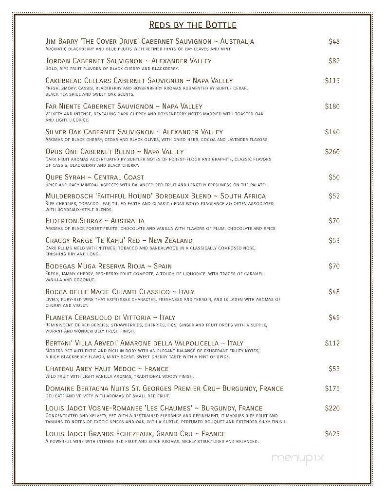 Fireside Lounge - Wichita, KS menu_pic