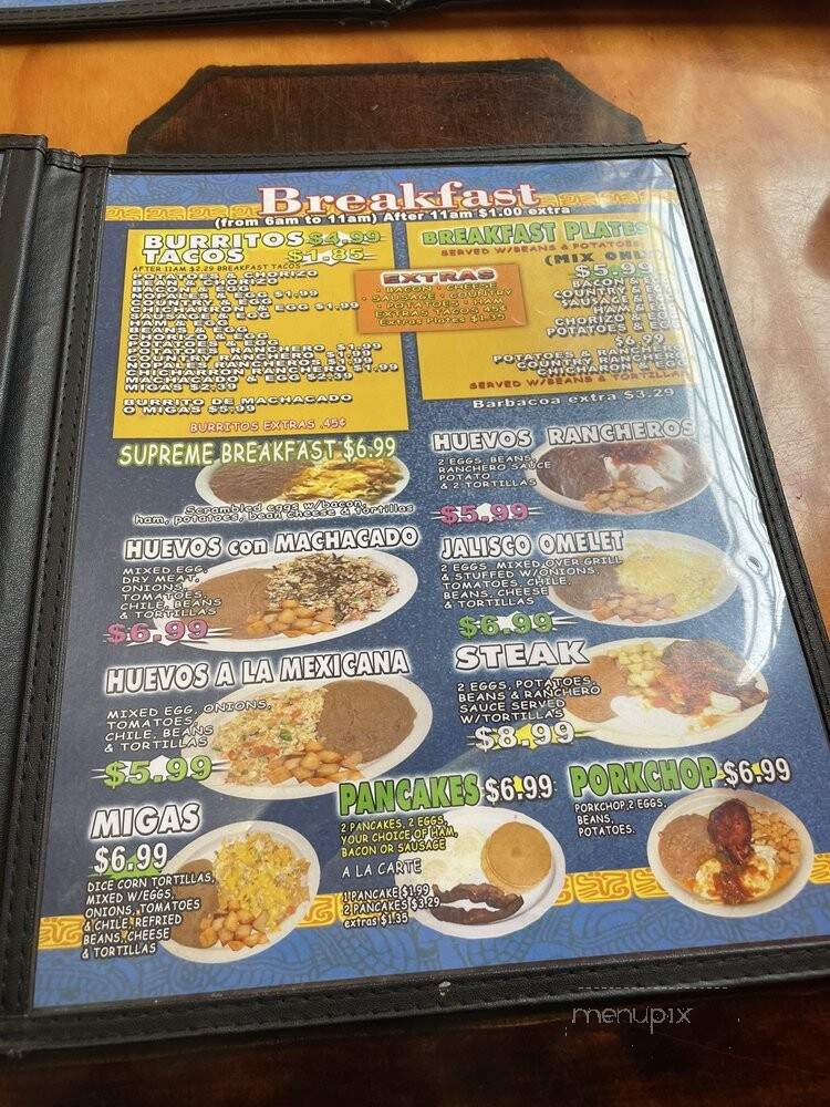 Tapatias Las De Jalisco - San Antonio, TX menu_pic