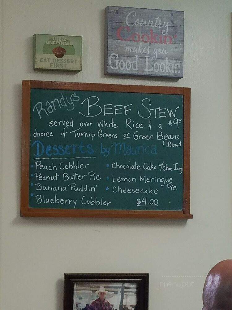 Crums Windmill Cafe - Okeechobee, FL menu_pic