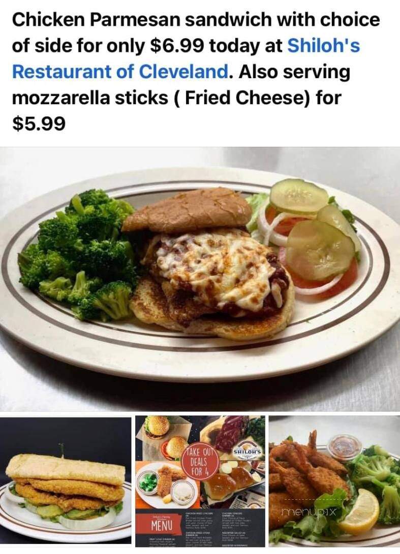 Shiloh's - Cleveland, OK menu_pic