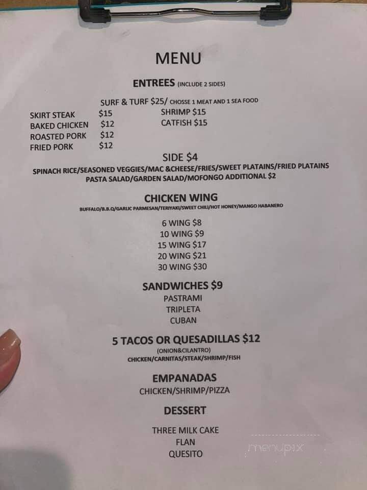 Surf and Turf - Pascagoula, MS menu_pic