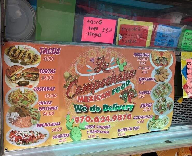 La Campechana - Fort Collins, CO menu_pic