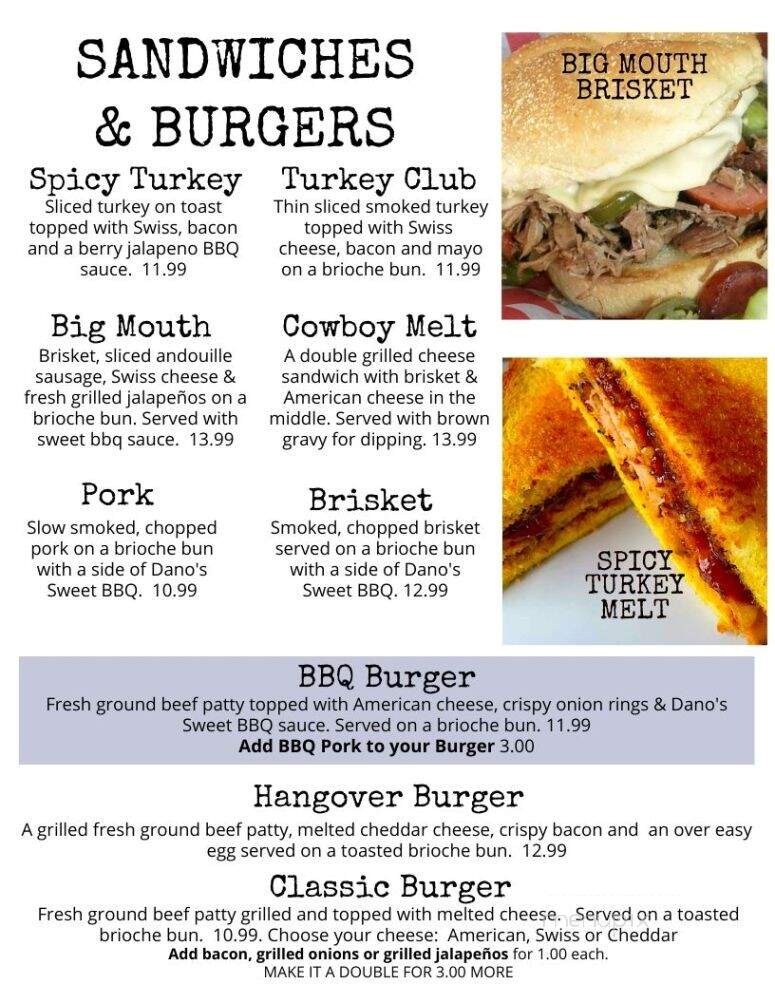 Rebucks Gourmet Burgers - Auburn, NE menu_pic