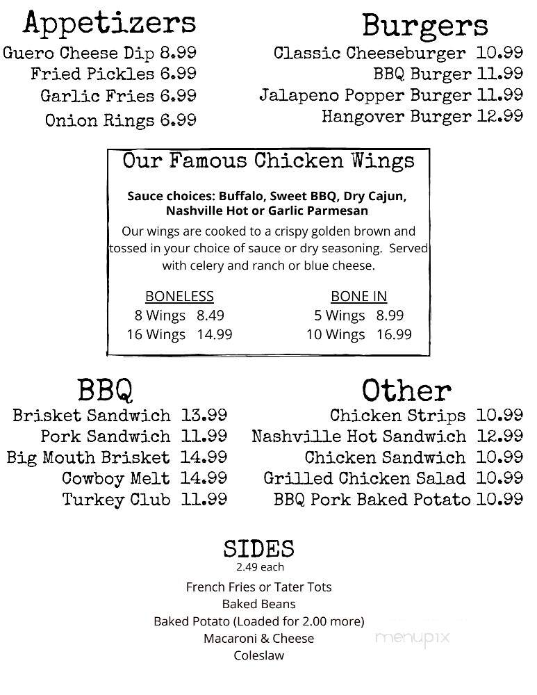 Rebucks Gourmet Burgers - Auburn, NE menu_pic