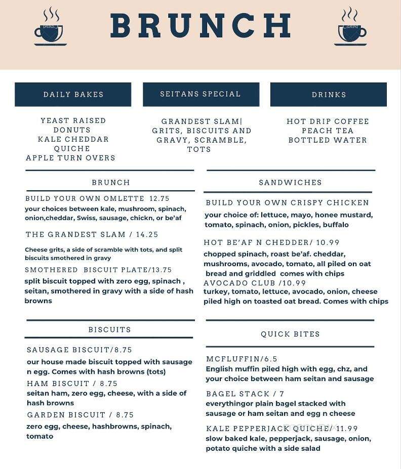 Your Local Seitanist - Chattanooga, TN menu_pic