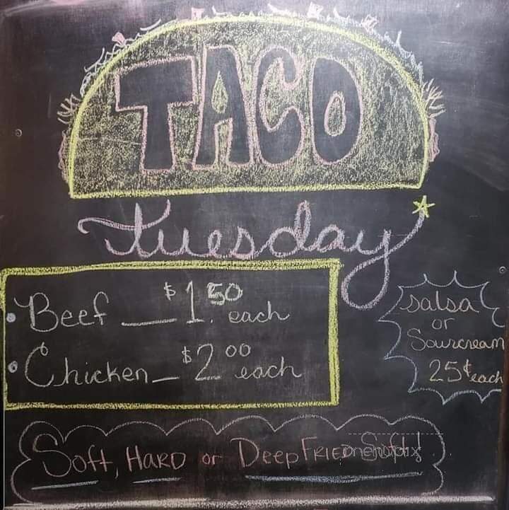 The Eagle's Nest - Carson City, MI menu_pic