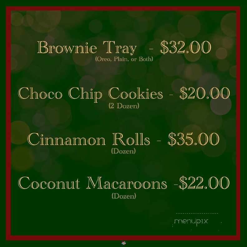 Obviously Dessert - Daytona Beach, FL menu_pic