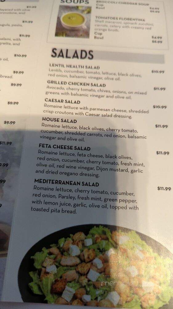 Bienvenue Cafe - New Orleans, LA menu_pic