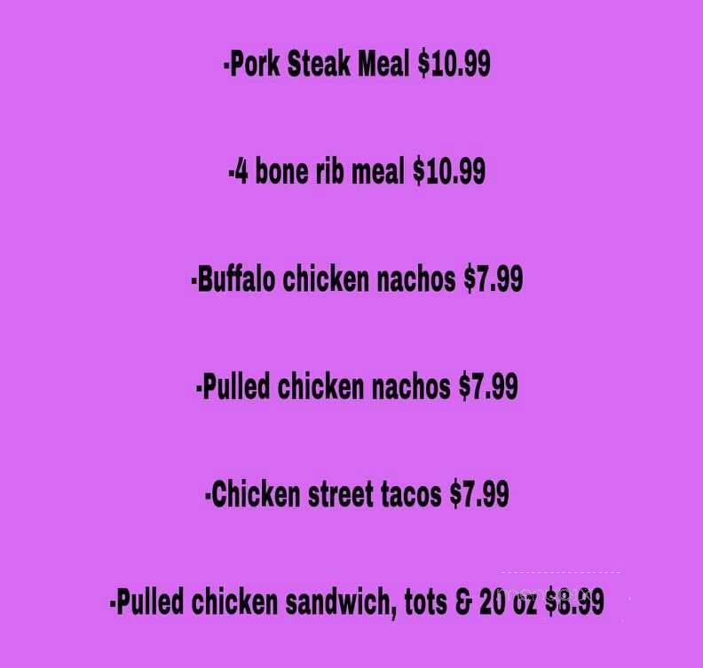 Chaddy Daddy's BBQ - Carlyle, IL menu_pic