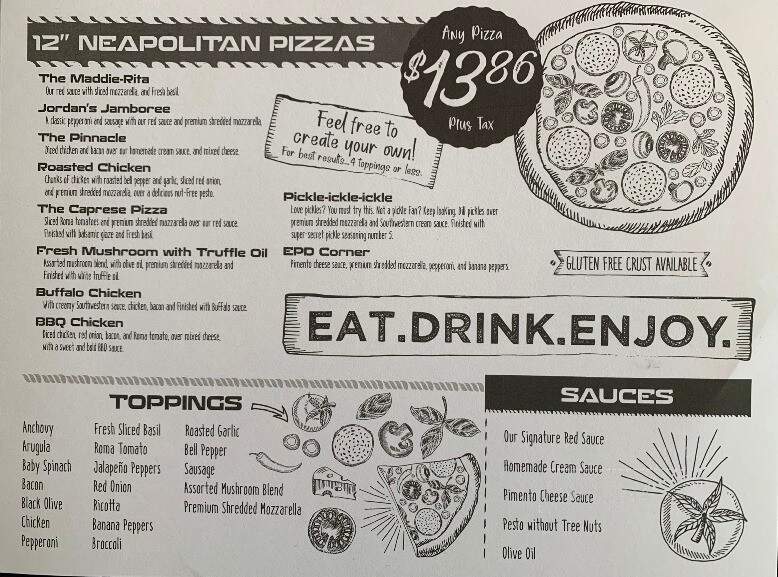 Exchange Pizza Depot @ 6 Grogs Indian Trail - Indian Trail, NC menu_pic