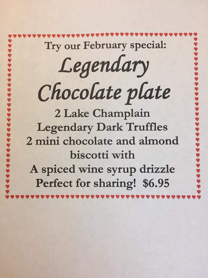 La Tasse - Waterville Valley, NH menu_pic