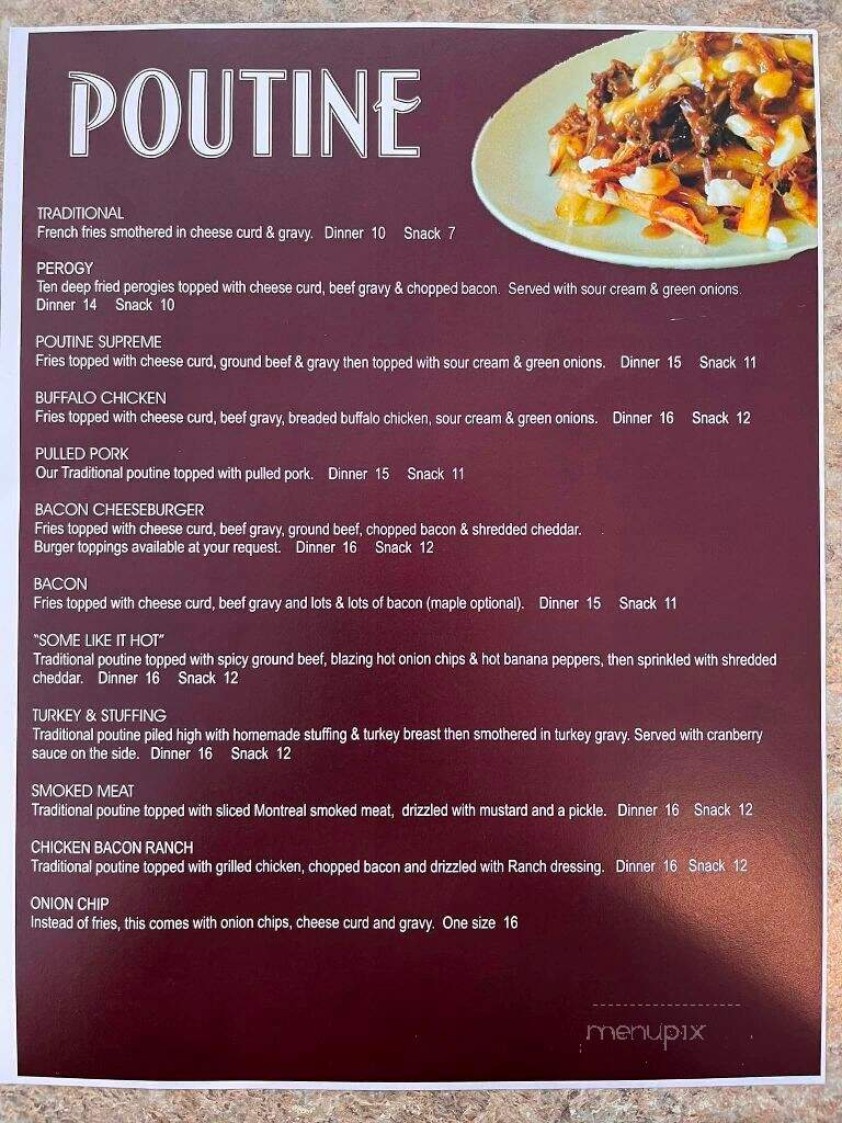 Bobby's Restaurant - Prescott, ON menu_pic
