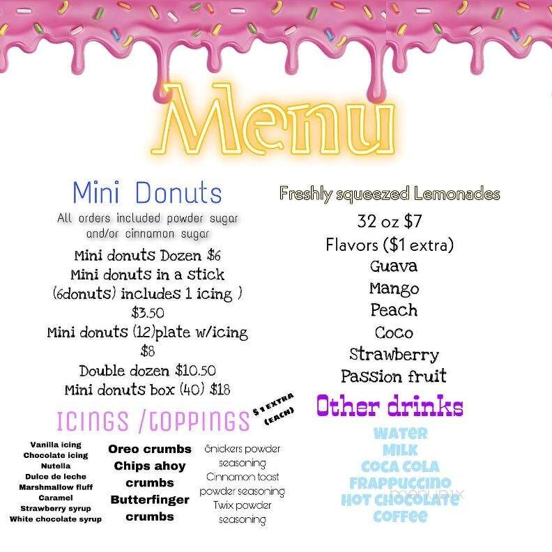 Mighty Donuts - Hamden, CT menu_pic