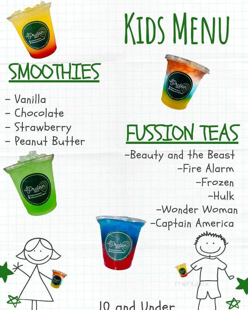 The Protein Spot - Wheaton, IL menu_pic