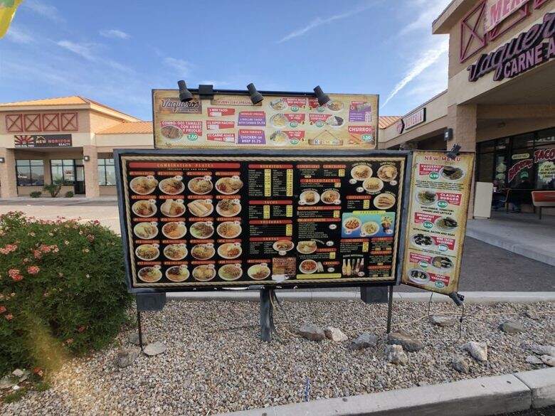 Vaqueros Carne Asada - Casa Grande, AZ menu_pic