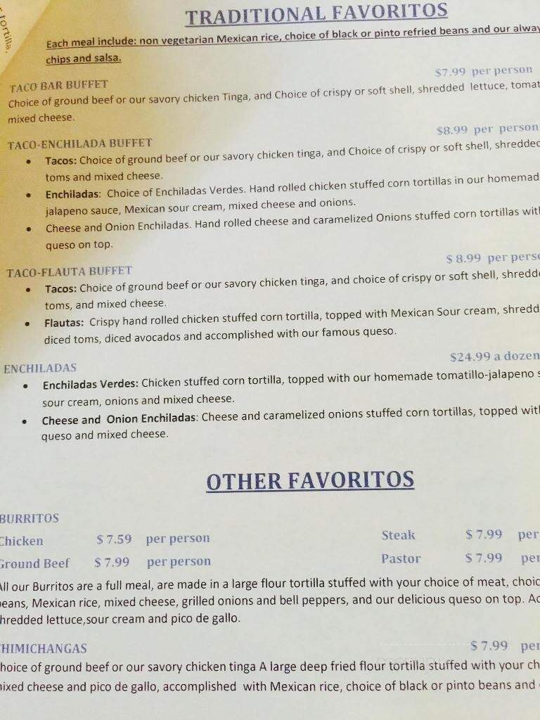 Con Sabor a Mexico - Kansas City, KS menu_pic
