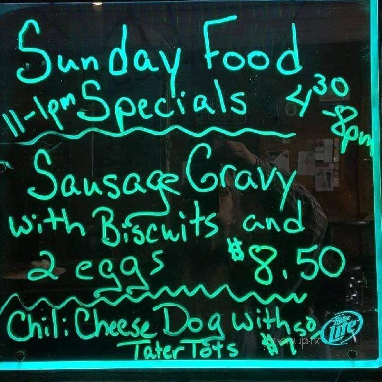 Road Hog Bar - State Center, IA menu_pic
