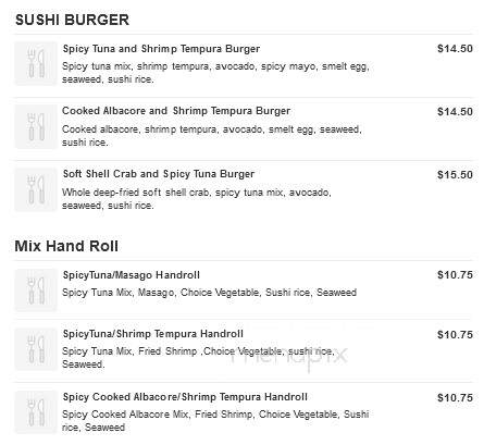 Sushi Mac - Sherman Oaks, CA menu_pic