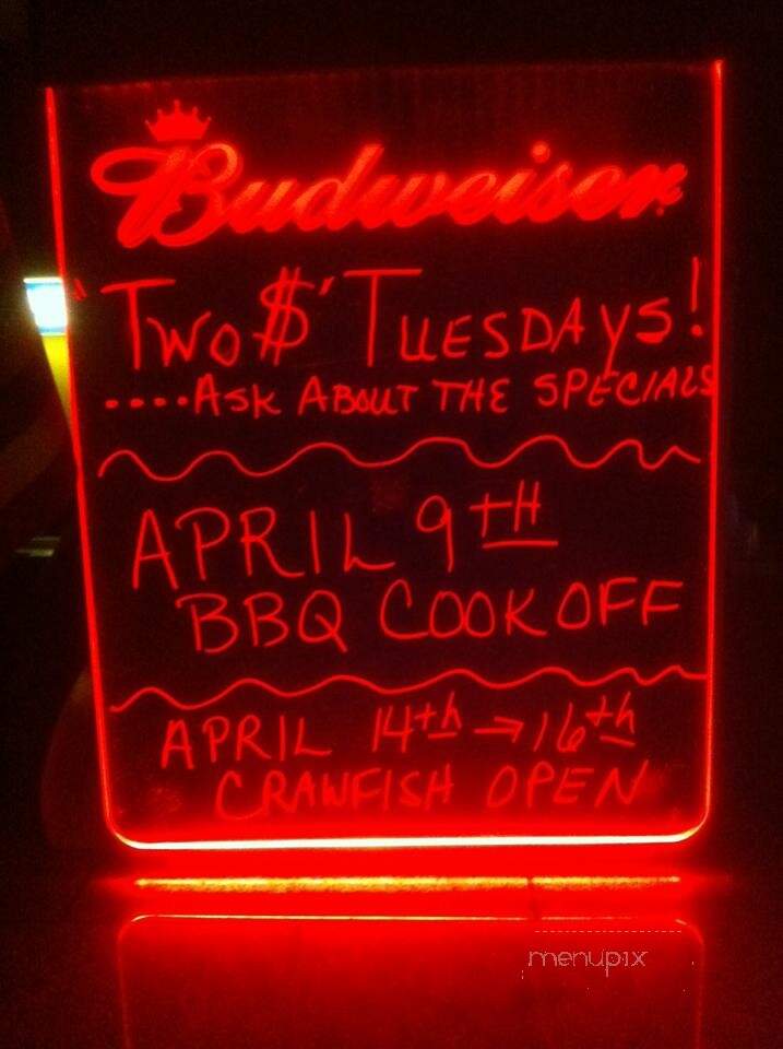 Granite-O-Bar - Llano, TX menu_pic