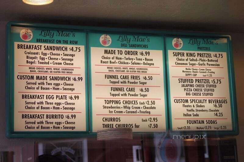 Lilly Maes Cinnamon Rolls - Monterey, CA menu_pic