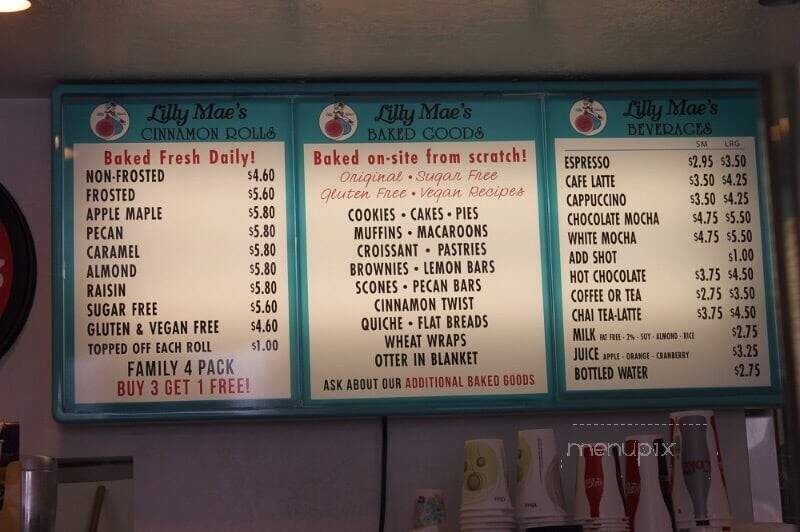 Lilly Maes Cinnamon Rolls - Monterey, CA menu_pic
