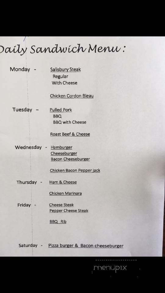 Crossroads Mini Mart - Marquette, MI menu_pic