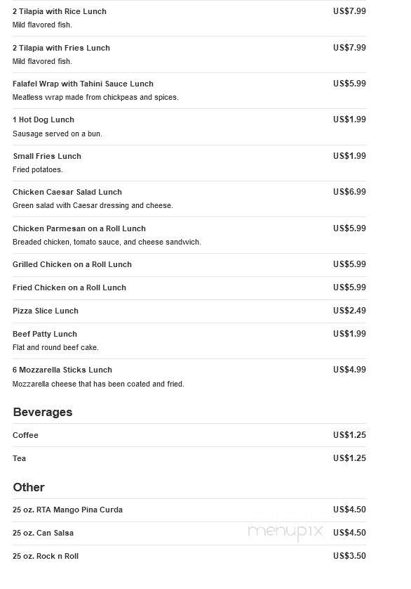 Sand Lane Deli - Staten Island, NY menu_pic