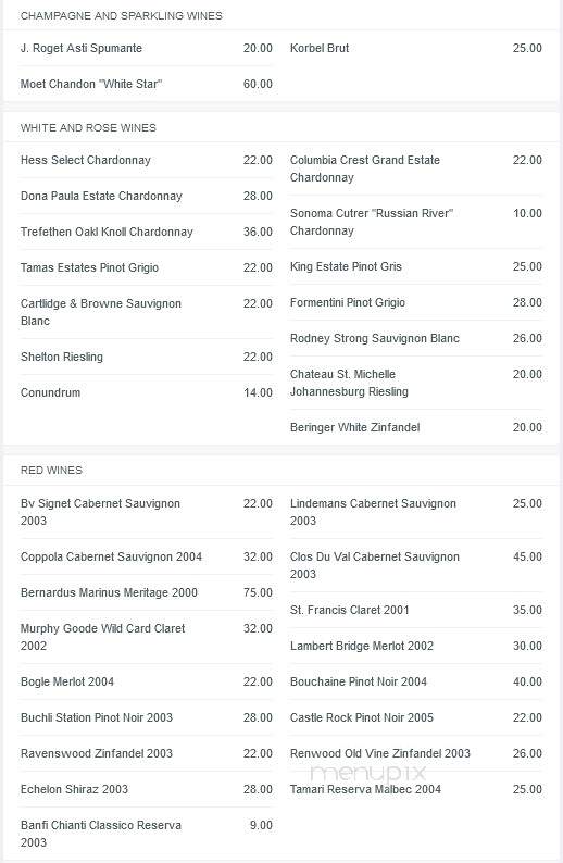 Tim Schafer's At Lake Norman - Sherrills Ford, NC menu_pic