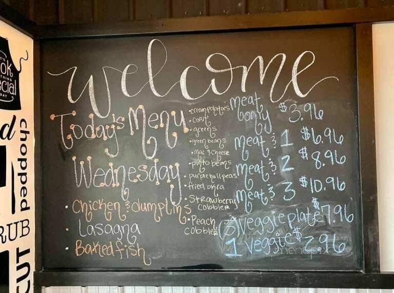 Guthries Homestyle Cookin - Jasper, AL menu_pic