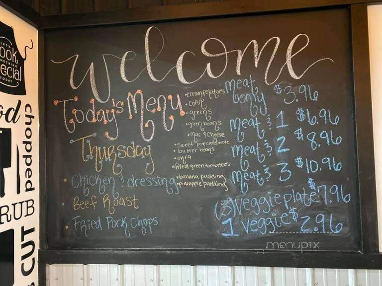 Guthries Homestyle Cookin - Jasper, AL menu_pic