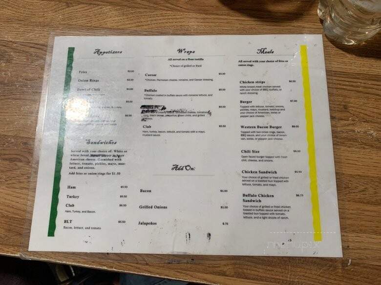Santa Fe Station - Visalia, CA menu_pic