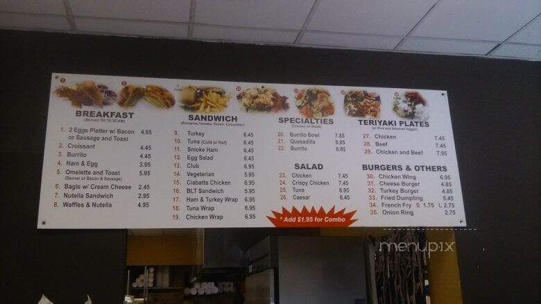 Le Monaco Cafeteria - Los Angeles, CA menu_pic