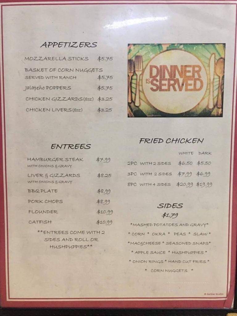 Sqeeza”s Country Kitchen - Elizabeth City, NC