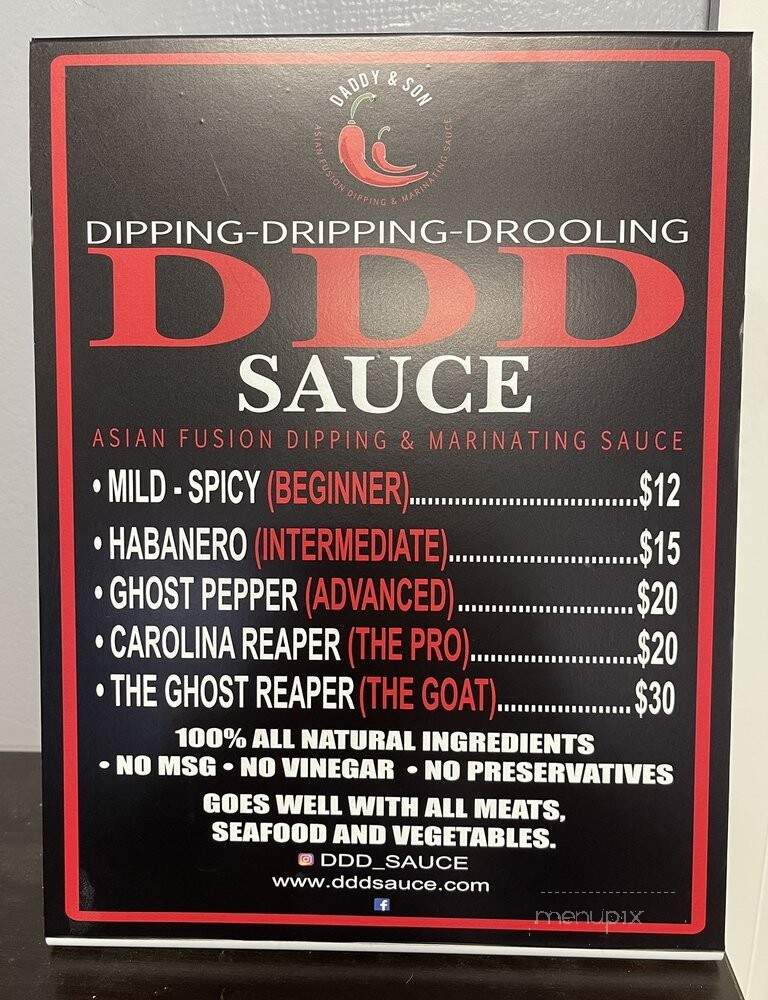 D & D Seafood - Westminster, CA menu_pic