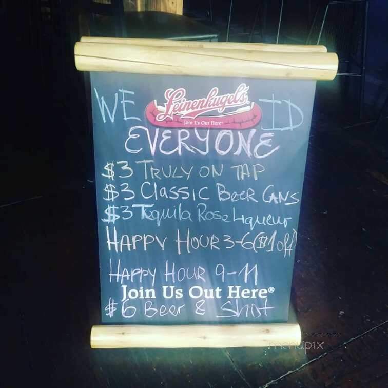 EastFax Tap - Denver, CO menu_pic