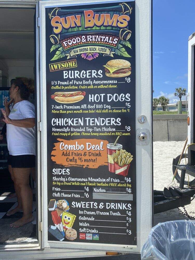 Sun Bums Food - New Smyrna Beach, FL