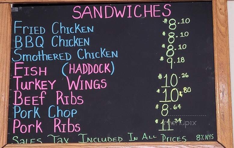 The Sweet Potato Pie Factory & More - Rochester, NY menu_pic