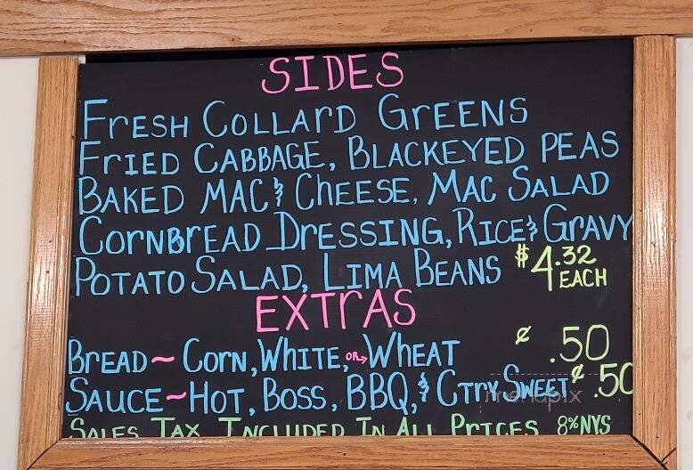 The Sweet Potato Pie Factory & More - Rochester, NY menu_pic