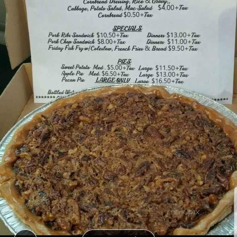 The Sweet Potato Pie Factory & More - Rochester, NY menu_pic