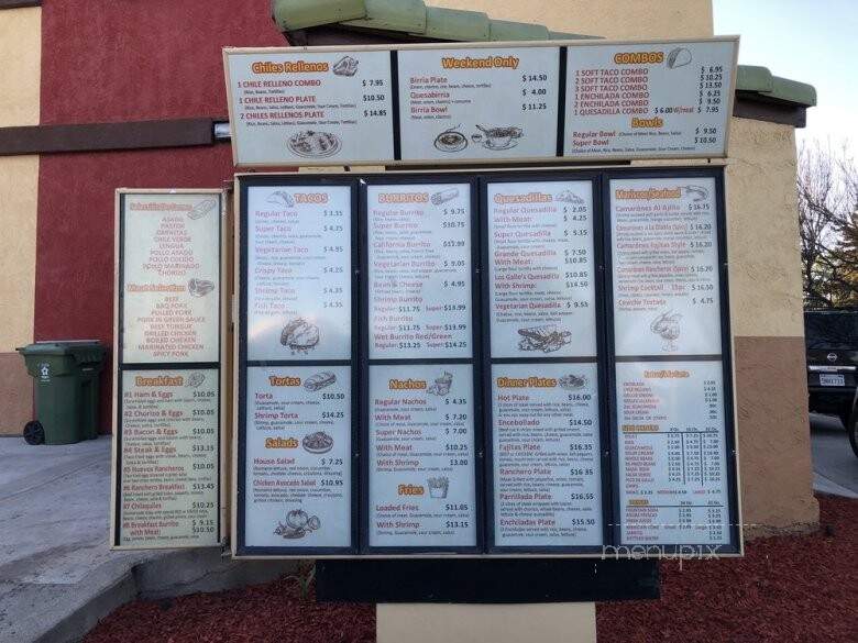 Los Gallos Taqueria - Newark, CA menu_pic