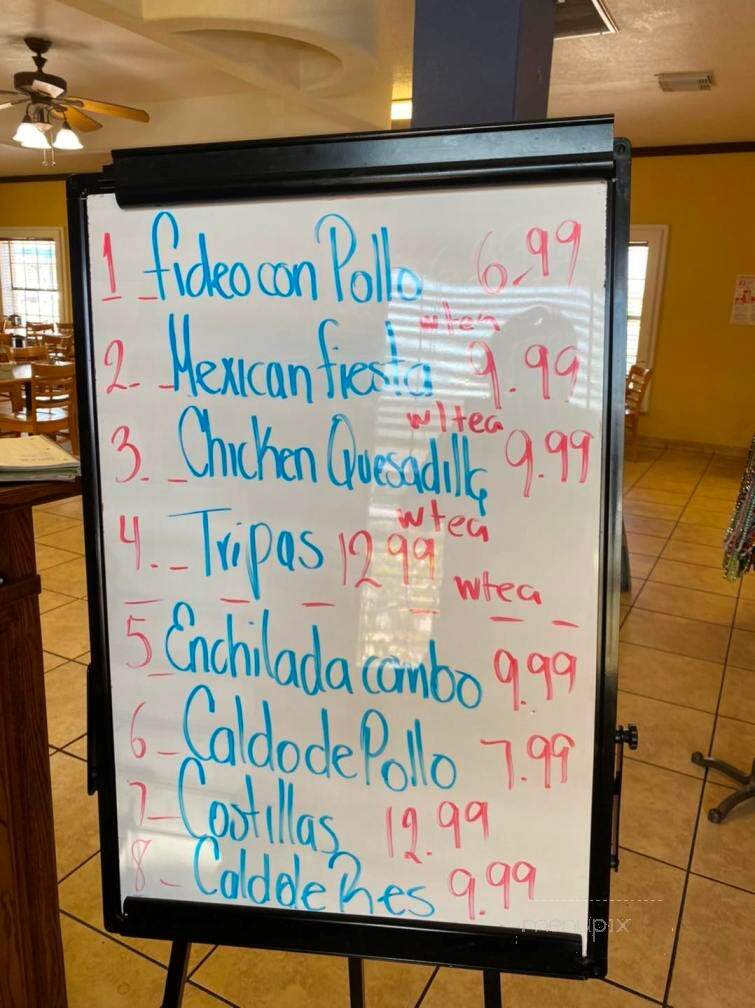 Papi's Mexican Restaurant - Harlingen, TX menu_pic