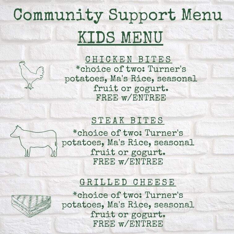 Turner's 421 Farm Kitchen - Burden, KS menu_pic