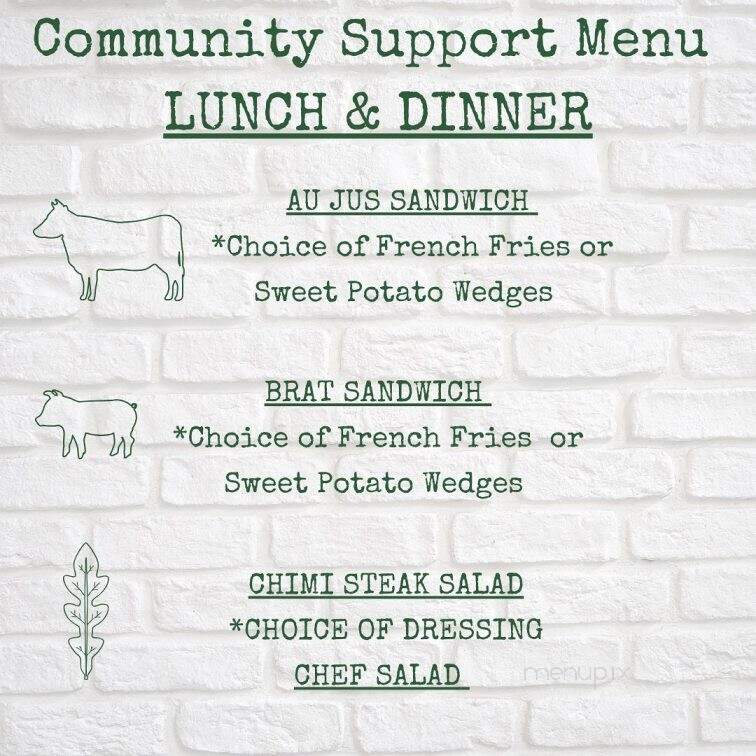 Turner's 421 Farm Kitchen - Burden, KS menu_pic