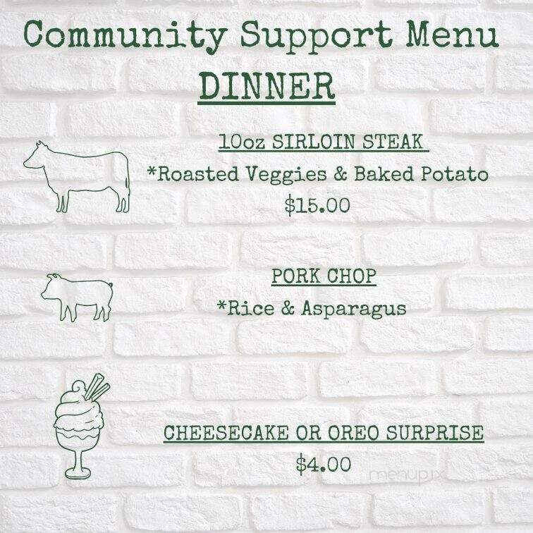 Turner's 421 Farm Kitchen - Burden, KS menu_pic