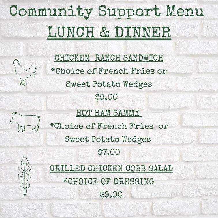 Turner's 421 Farm Kitchen - Burden, KS menu_pic