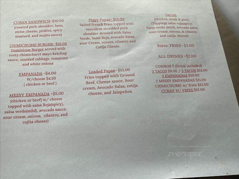 Bunz on the Run - New Hampton, NY menu_pic