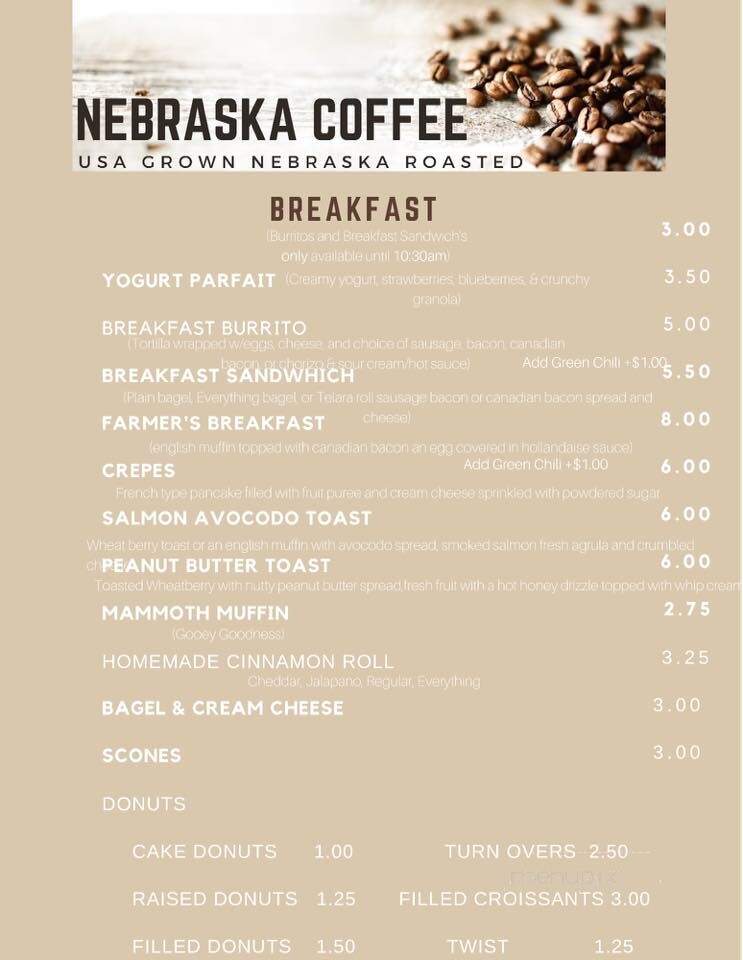Nebraska Coffee - Kimball, NE