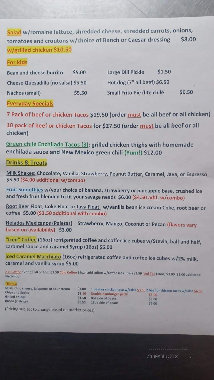 Quick Burger - Pecos, NM